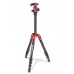 Manfrotto Element Traveller Tripod Small with Ball Head, Red MKELES5RD-BH